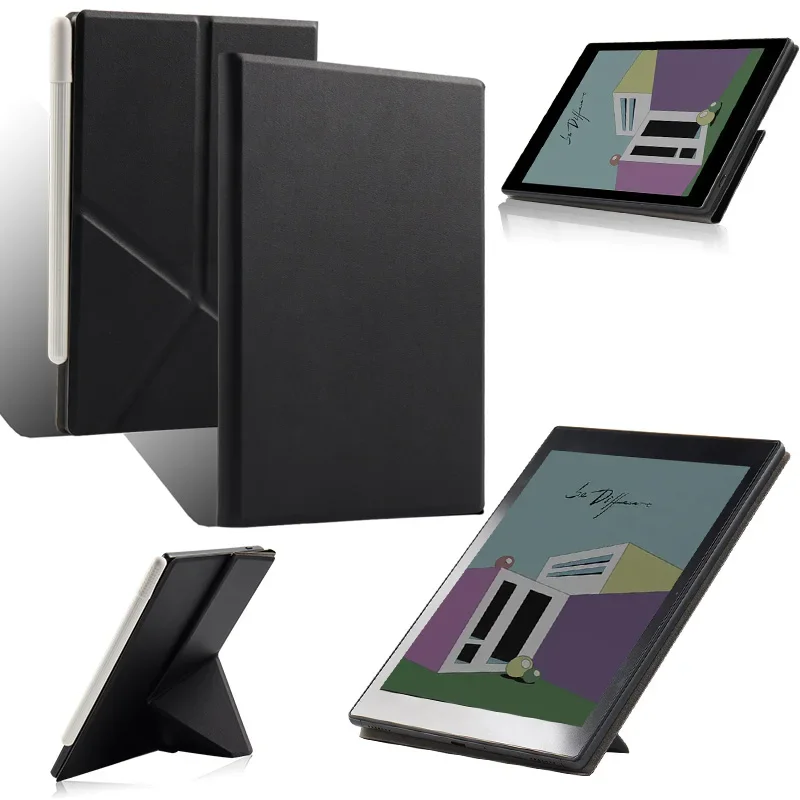Smart Auto Wake/Sleep Multi-Folding Stand Cover with Magnetic Closure