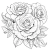 BEAUTIFUL FLOWER Patterns Coloring Book for Adults Cute Drawing Book Perfect Gift for Party and Birthday 6