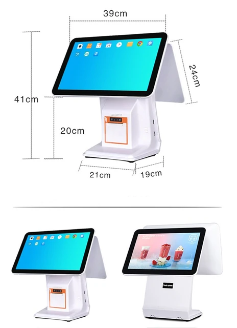 POS -1401) 14 pouces Caisse enregistreuse Windows PC Tablette système POS