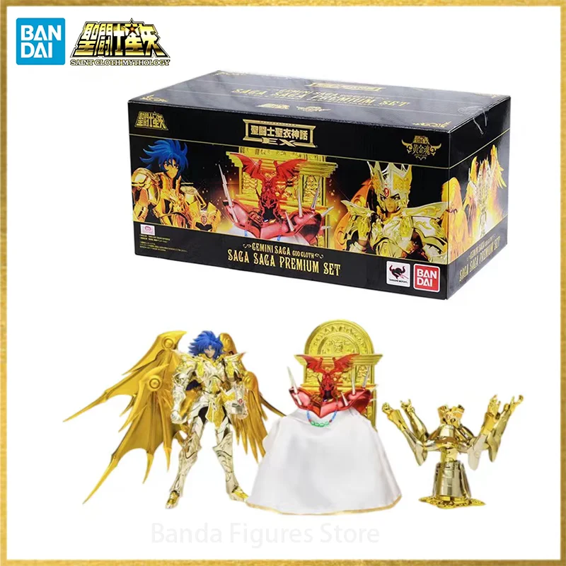 Originale Bandai Saint Seiya Cloth Myth Golden Soul God Gemini Big Set Ex Gemini Papa In Stock Anime Collection Figures Model