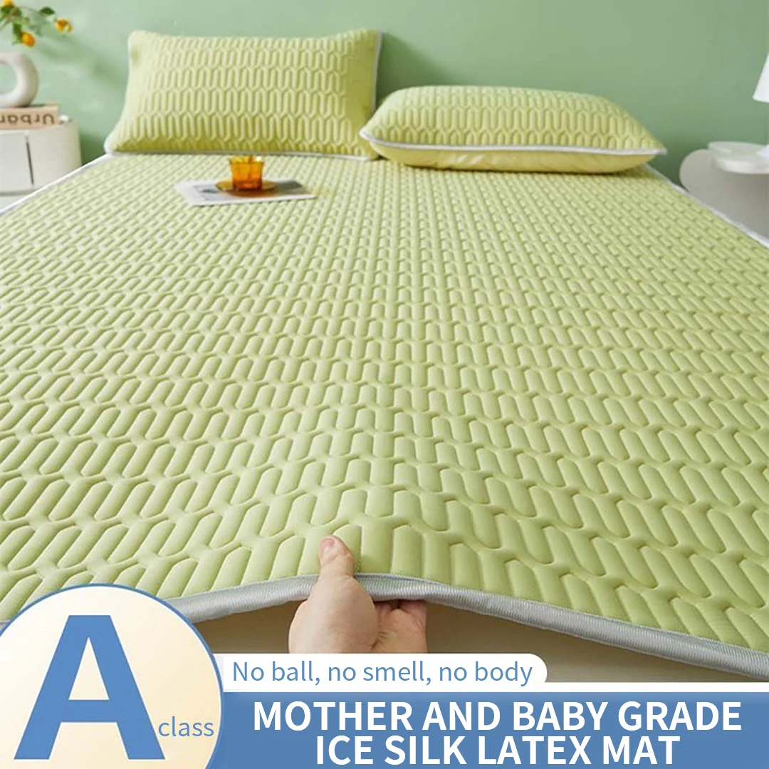 Natural Latex Cooling Mat Pad for Babies-Soft Eco-Friendly Multi-Layer Design Breathable-Durable and Fade-Resistant