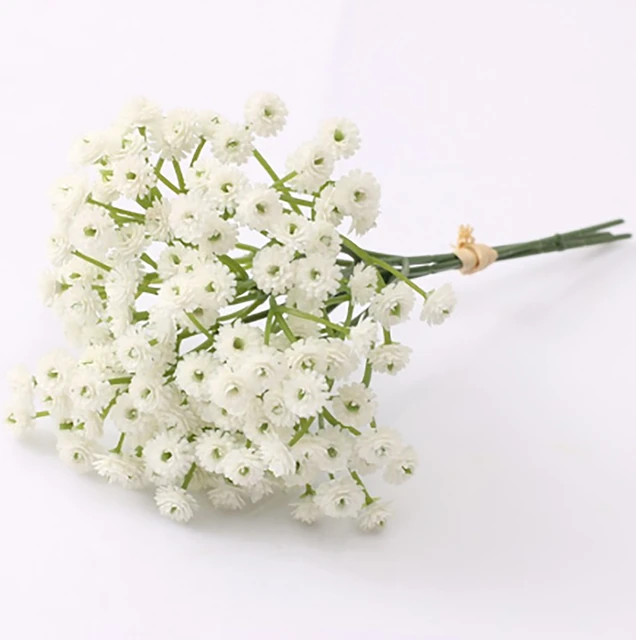 Babys Breath Artificial Flowers  Fake Baby Breath Gypsophila - Artificial  Flower - Aliexpress