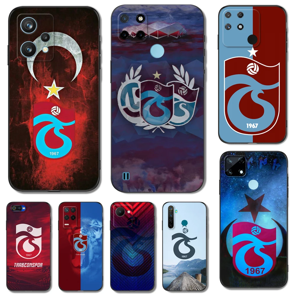 Custodia In Tpu Nera Per Realme Q5 X Xt X2 X3 Superzoom X50 V13 Q3I X7 Pro Ultra Gt Master Edition Trabzonspor
