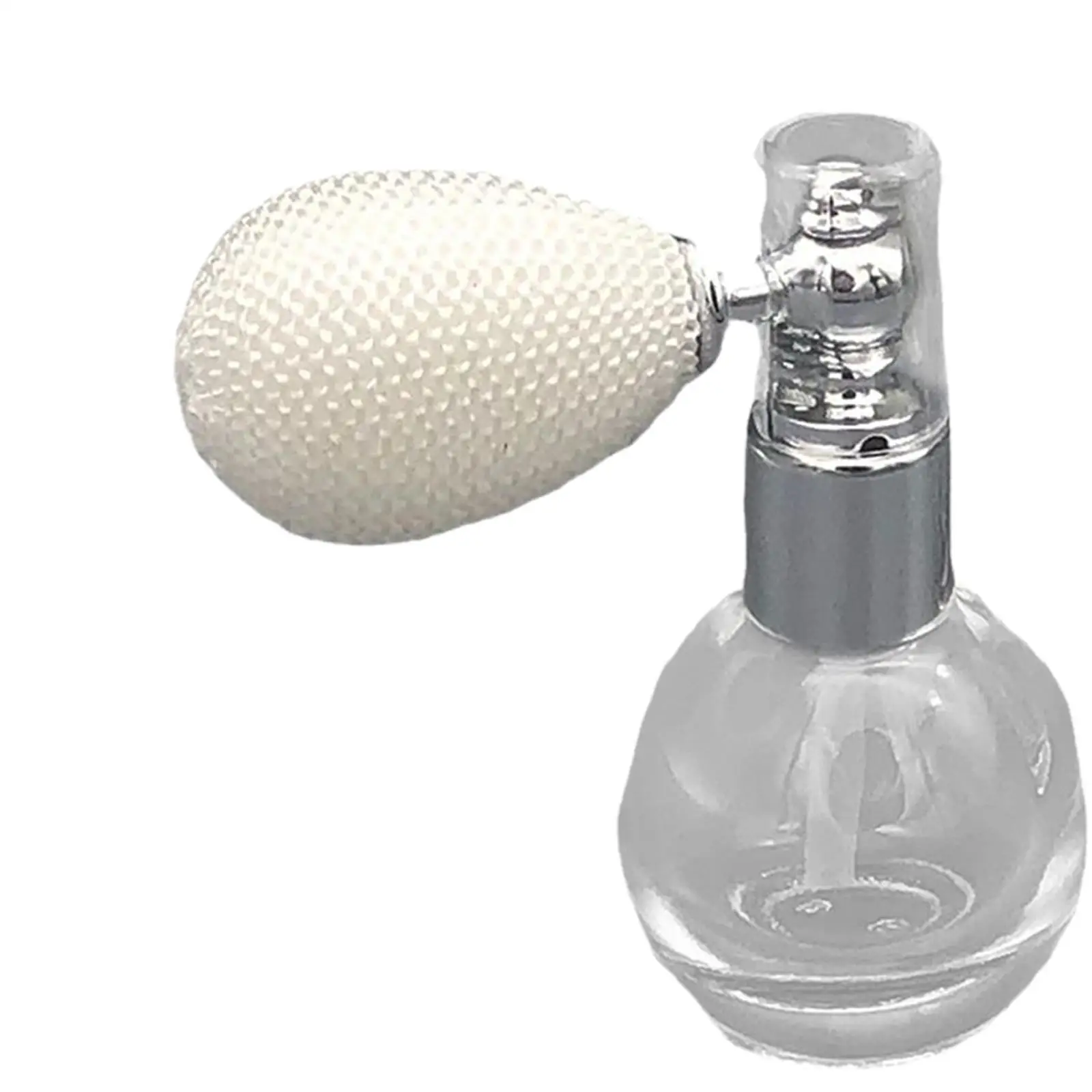 Perfume Spray Refillable Empty for Women Girls Transparent Pocket Home Salon Vintage Design Gift Idea Anti Clog 12ml