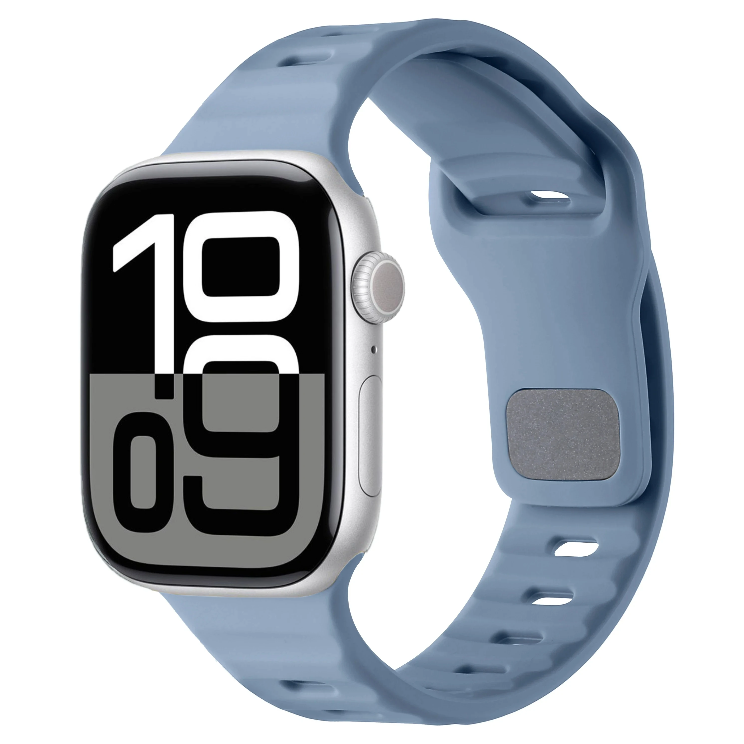 Durable Sports Silicone Strap for Apple Watch - Enhanced Comfort Wristband