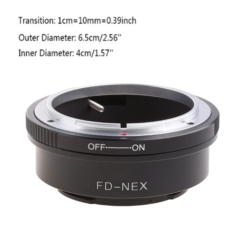 FD-NEX Adapter For FD Lens to Lens Adapter Ring for NEX7 E NEX-3 NEX-5