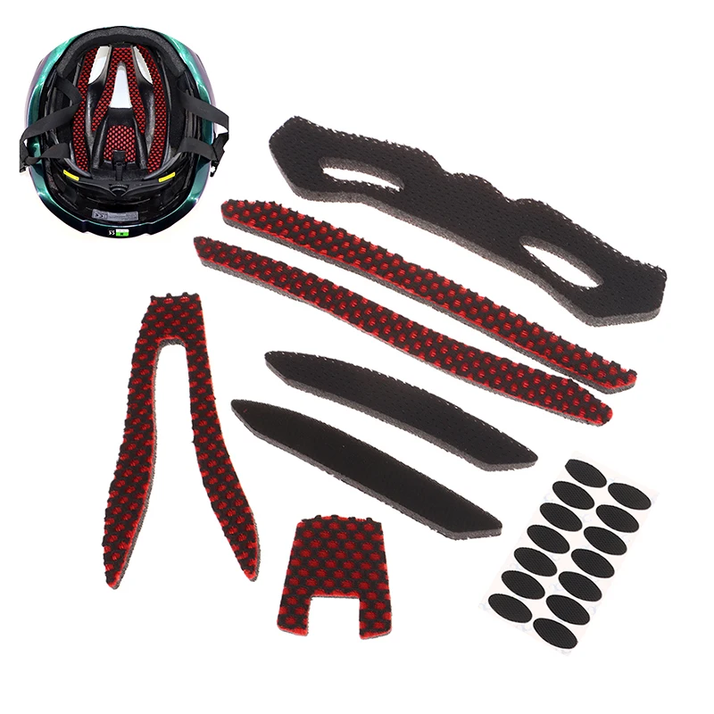 21Pcs Bicycle Motorcycle Sport Sponge Helmet Inner Padding Foam Pads ...