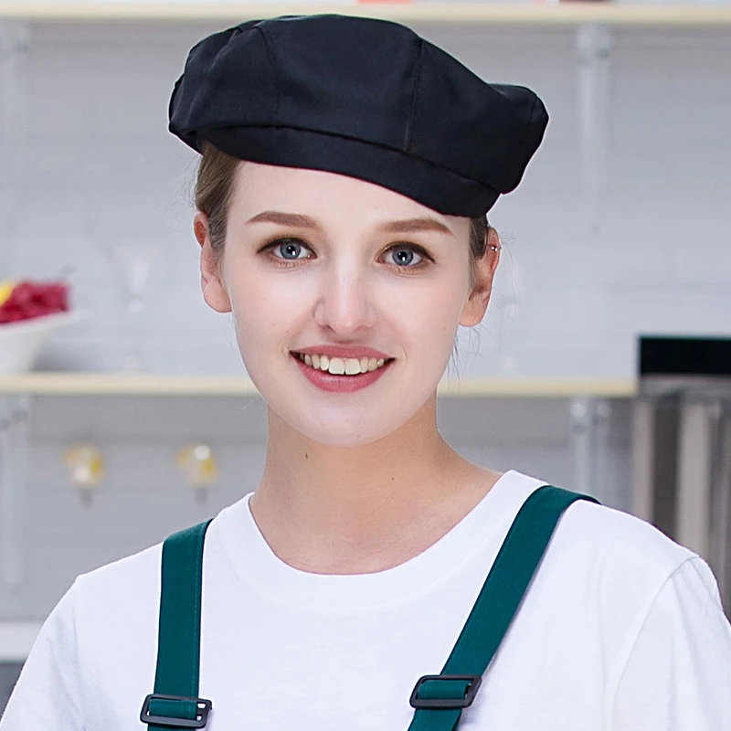 Food Service Chef Hat Hotel Catering Waiter Working Kitchen Baking Cafe Bar