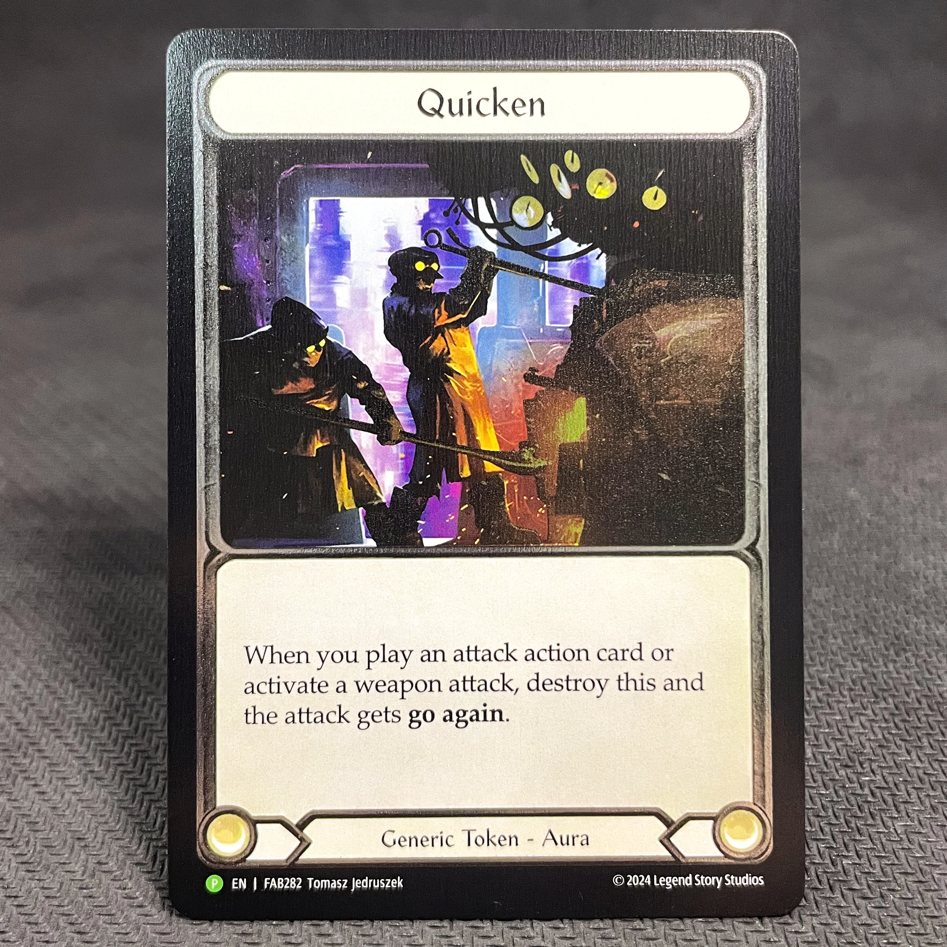 FAB Proxy Card Cold Foil Collection Cards New Horizon Command and