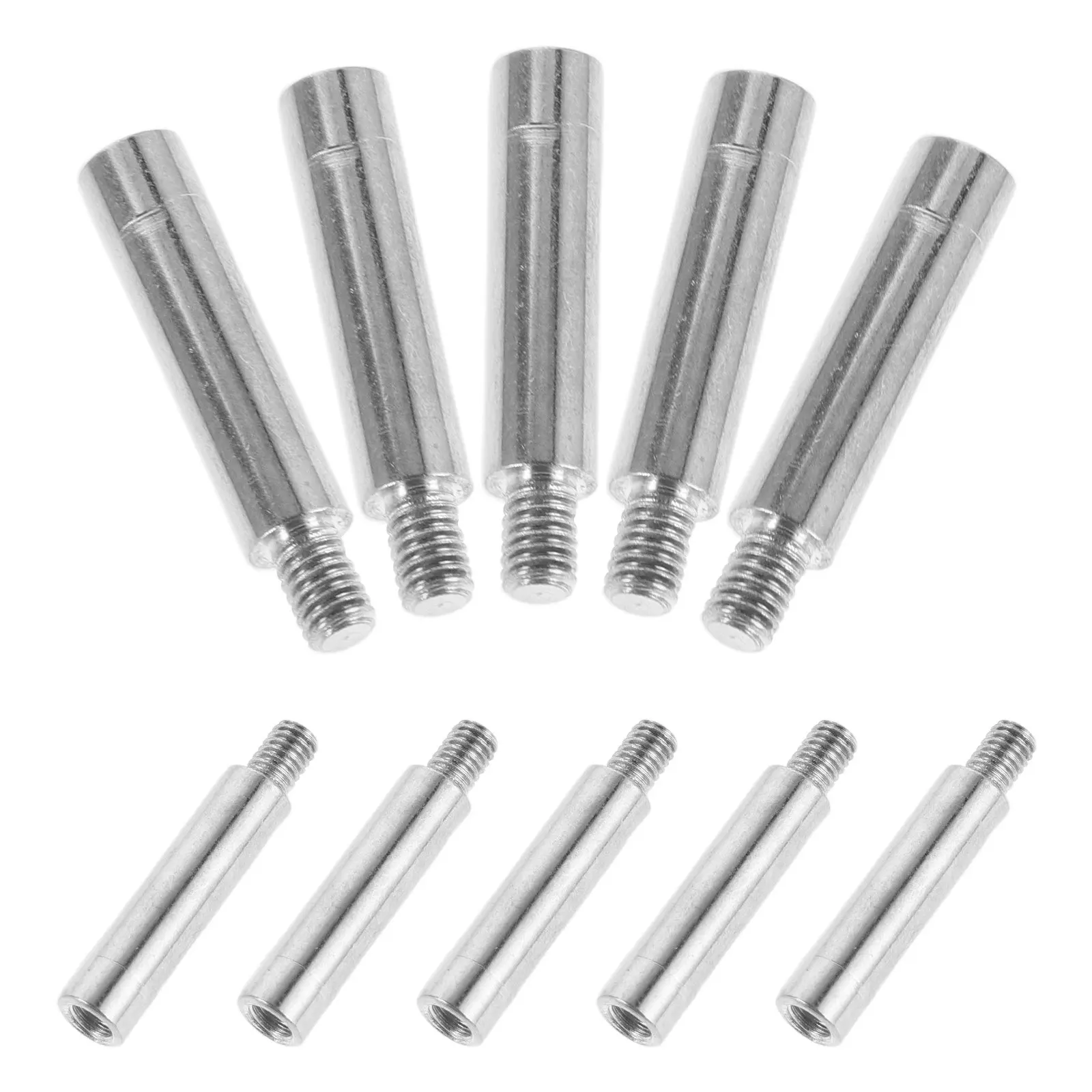 10Pcs 뮤직 박스 수리 부품 금속 막대 연장 바 25Mm 스핀들 샤프트 DIY ..