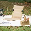 Outdoor Camping Lightweight Comfortable Folding Chair Park Leisure Beach Chair Portable Single Lazy Chair Back Chair 1