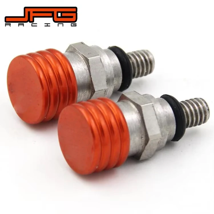 Per KTM EXC300 EXC XCW SX SXF XC XCF MXC SMR 125 250 300 350 400 450 500 530 690 Moto M4x0.7 Forcella Valvola Di Spurgo Aria Scew - Foto 3