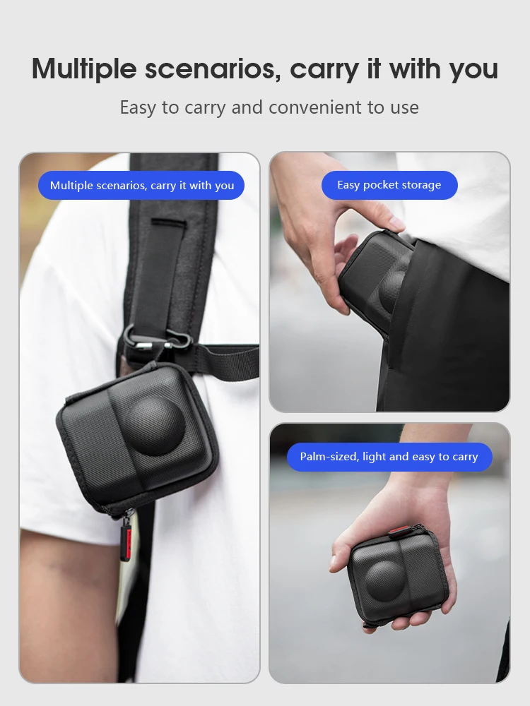 Silikonhülle für DJI Osmo 360, Körperschutz, Displayschutzfolie, kratzfeste Hülle für DJI Osmo 360 Kamerazubehör – Detail 18