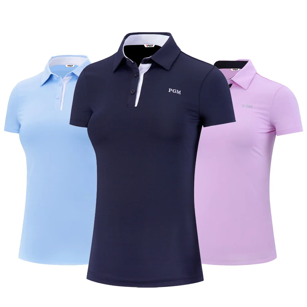 

Оригинальные женские короткие рубашки-поло TaoBo PGM, облегающие стильные быстросохнущие топы, спортивные рубашки для спортзала, йоги, гольфа, улучшенное качество