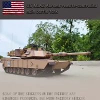 Henglong 3918-1 American M1a2 "abrams" Remote-controlled Main Battle Tank Rc Model Infrared 2.4g Electric Remote-controlled Toy 1