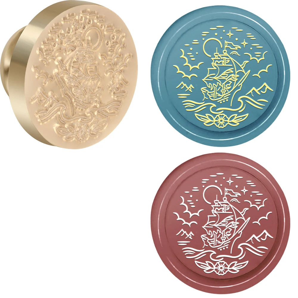 

Wheelbarrow Wax Seal Stamp Diy Craft Supplies Scrapbooking Christmas Wedding Invitation for Decoration Wine Bags Notebooks Gifts