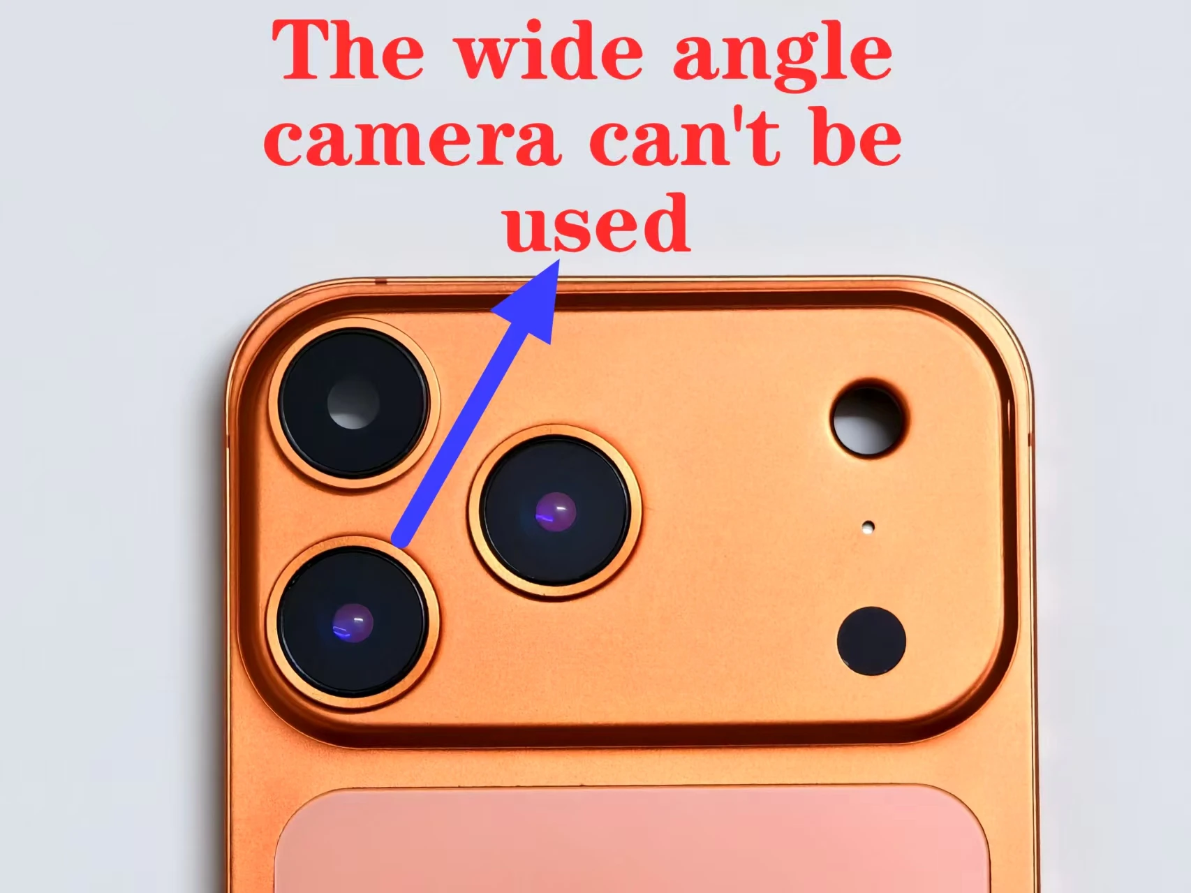 DIY Full Assembly Big Camera Flat For XS Max like 17 Pro Max