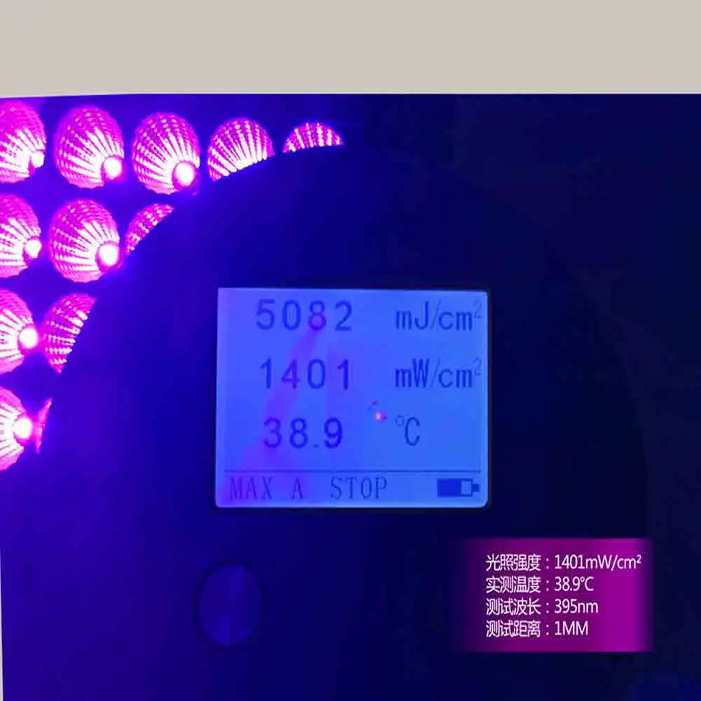 2000W395nm 365nm 405nm cured ultraviolet Gel Curing Lamp Varnish Screen Printing Exposure LED Ink Offset Printing Coating Curing