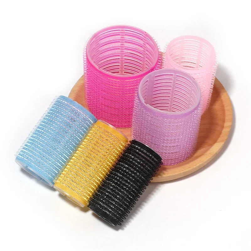 Hair Curling Tools 6Pc/set Heatless Hair Rollers No Heat Hair Bangs Volume Salon Hairdressing Curlers