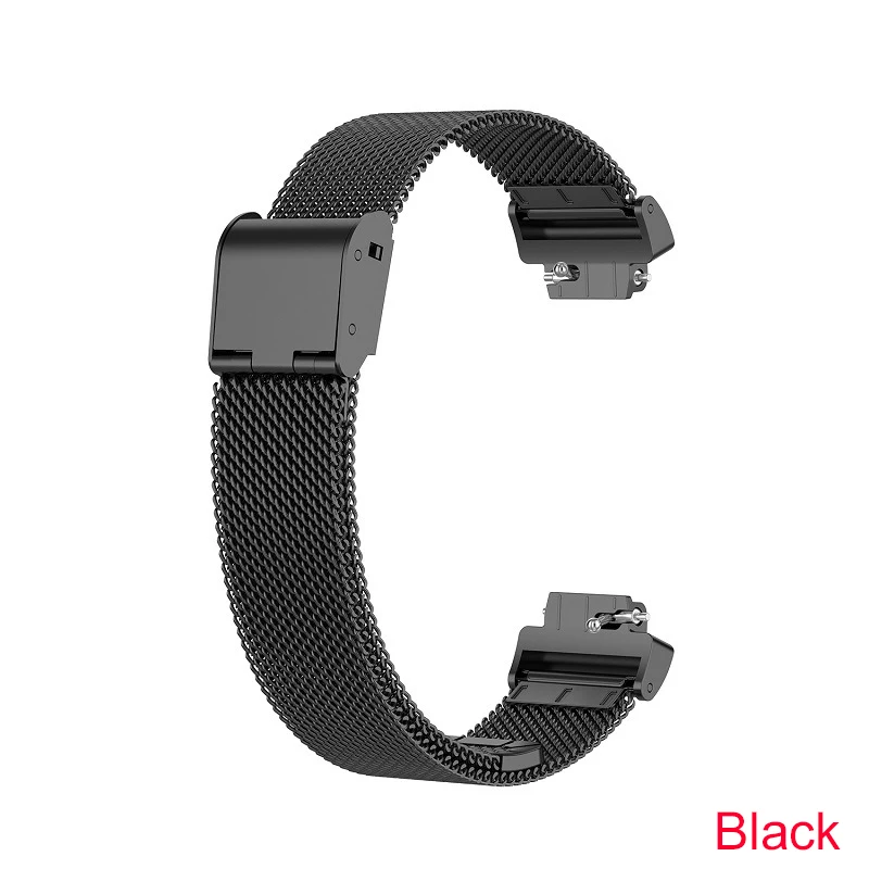 Esdi Milanese 팔찌 스트랩 Fitbit inspire inspire HR 스테인레스 스틸 손목 밴드 루프 벨트 Fitbit inspire Watch band