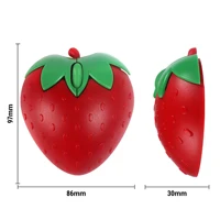 Wireless 2.4Ghz Strawberry Shaped Mouse Cute Pink Fruit Design Optical Ergonomic Mini Computer USB Mice For Laptop PC Kids Gifts - Image 4