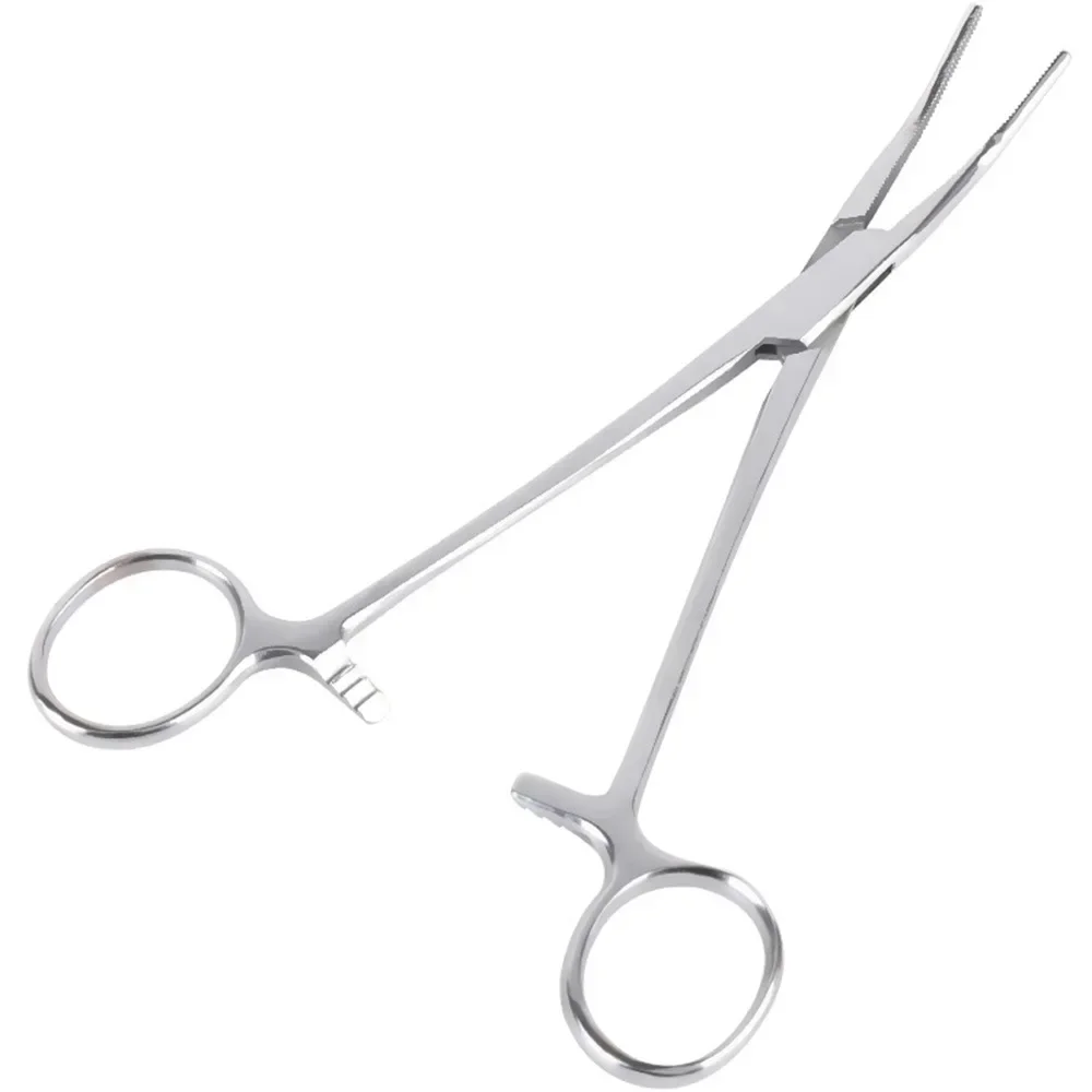 Hand Tool Hemostatic Forceps Pet Hair Clamp Fishing Locking Pliers Epilation Tools Curved/Straight Tip Cutter Tool hand tools