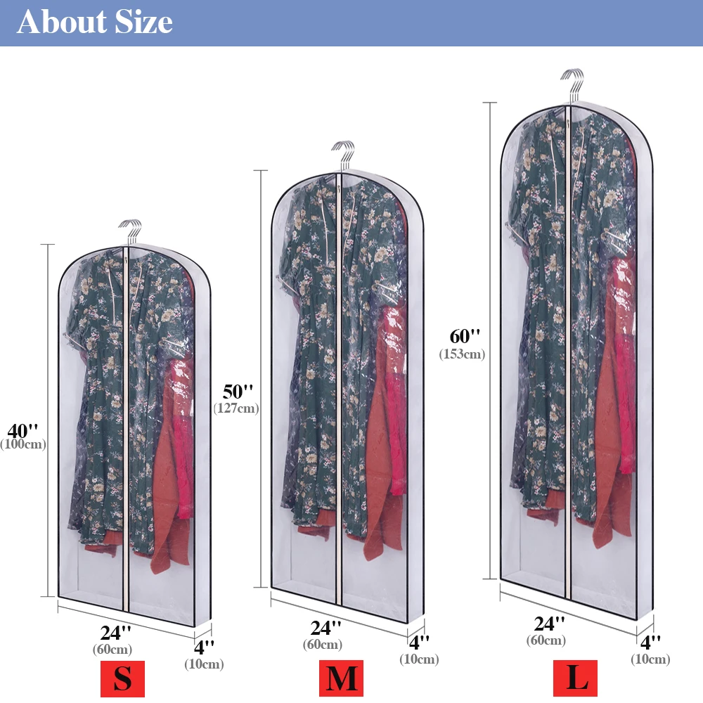 transparent clothes cover