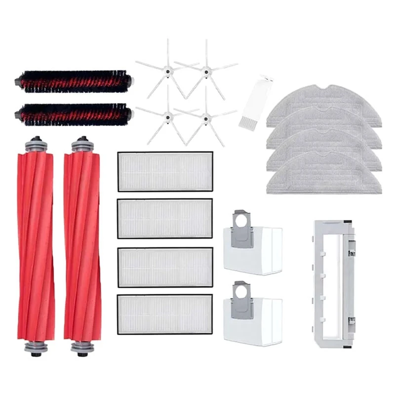 

Фильтр НЕРА Для Roborock S7 Maxv Ultra S7 Pro, пылесборник, вращающаяся щетка, аксессуары для робота-пылесоса