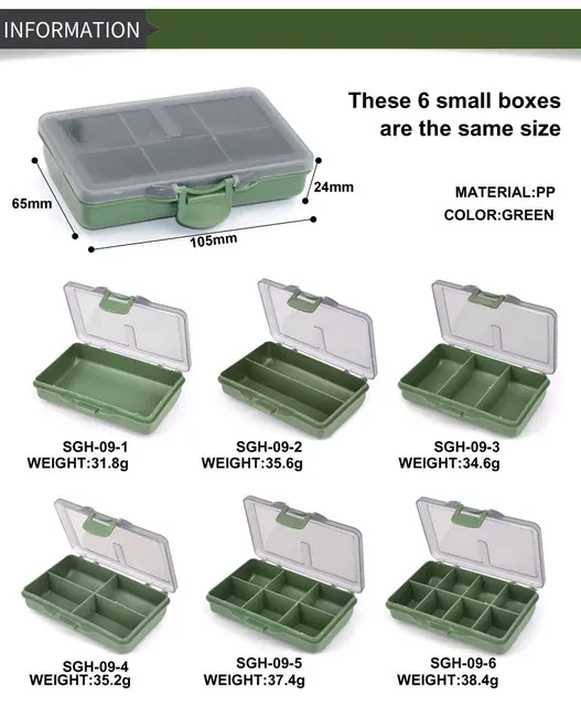 Organizador de tornillos M 290X195X35MM