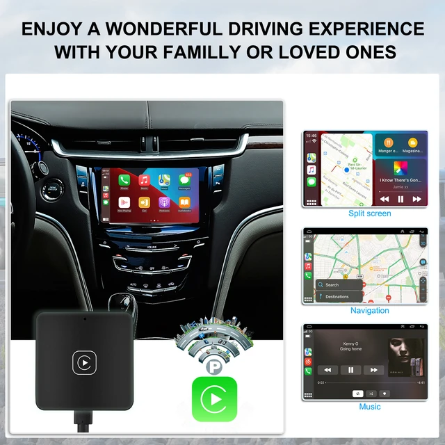 Voiture - Adaptateur sans fil Carplay