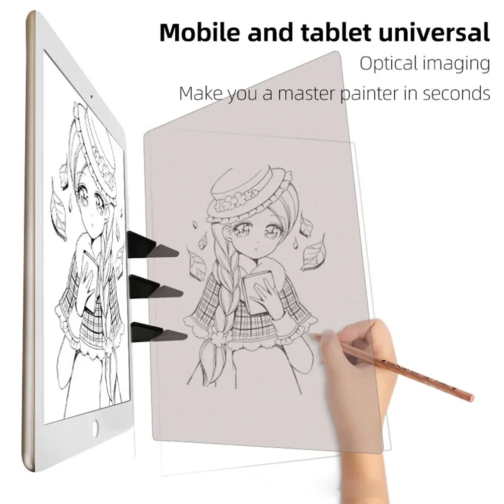 Enhanced Artistic Projection and Tracing Board with Adjustable Brightness