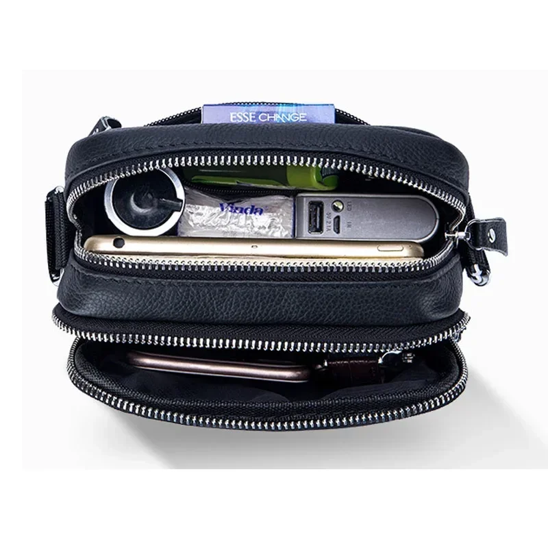 حقيبة Bullcaptain الرجالية للكتف، تصميم عملي وعصري...