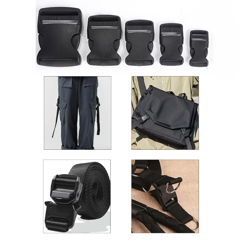 

Belt Buckle for Secure and Comfortable Fastening Side Quick Release Buckle for Effortless Backpack Tightness Drop Shipping