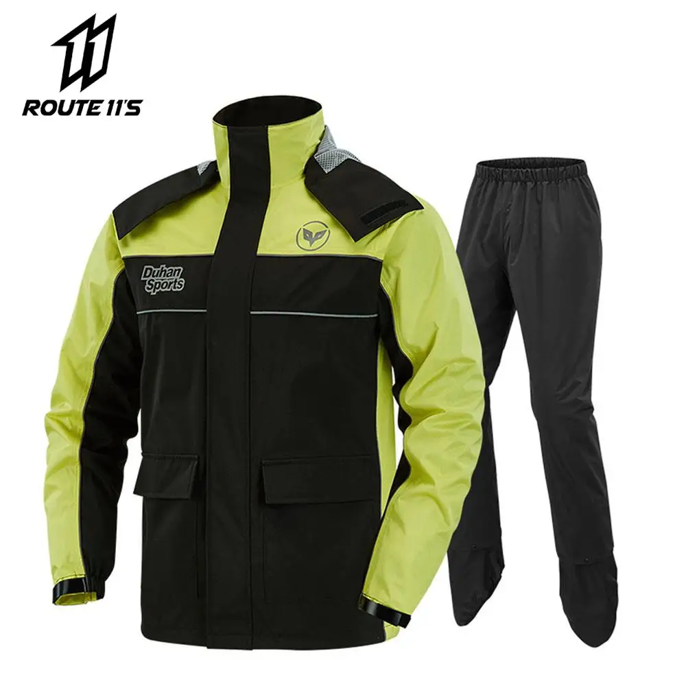 

DUHAN Motorbike Raincoat Waterproof Men Split Capa De Chuva Motoqueiro Waterproof Motorbike Rain Coat Chubasquero Moto Clothing