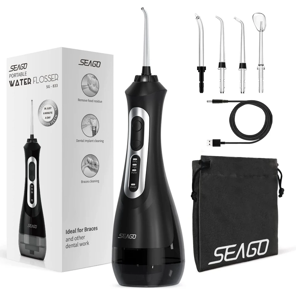 Portable USB Rechargeable Dental Water Flosser