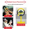 1pcs Kids Electric Simulation Steering Wheel Toy Multifunctional Car Driving Toy with Music and Light Toy for Boys and Girl K9B2 6