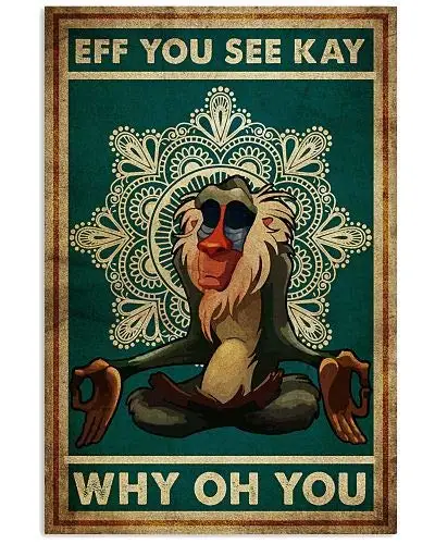 

You See Kay Why Oh You Bar Signs Metal Tin Sign Home Kitchen Diner Bar Pub and Man Cave Cocktails Retro Sketch Decoration 12" X