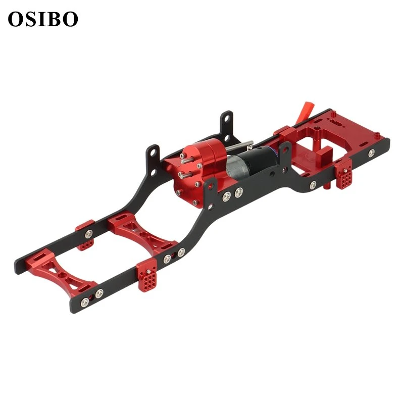 Metal rc corpo chassis quadro kit se encaixa para wpl c14 c24 mn d90