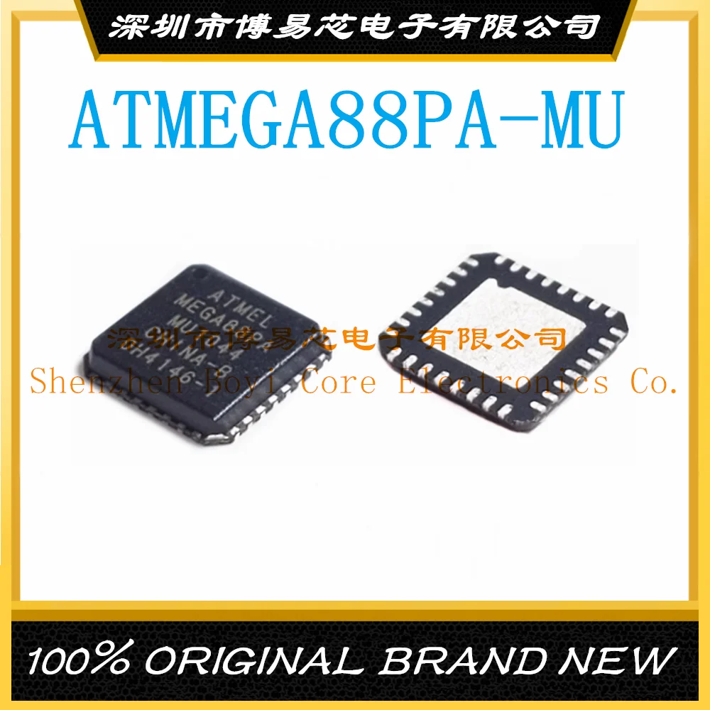 ATMEGA88PA-MU Package MLF-32 New Original Genuine Microcontroller IC Chip (MCU/MPU/SOC) 10pcs atmega48pa au atmega88pa au atmega168pa au atmega328p au atmega48pa atmega88pa atmega328p microcontroller