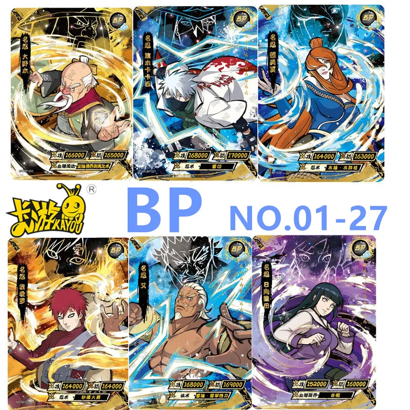 

Anime Naruto Character Card BP Full Series NO.01-027 Uzumaki Naruto Tsunade Collection Card Children's Toy Card Christmas Gift