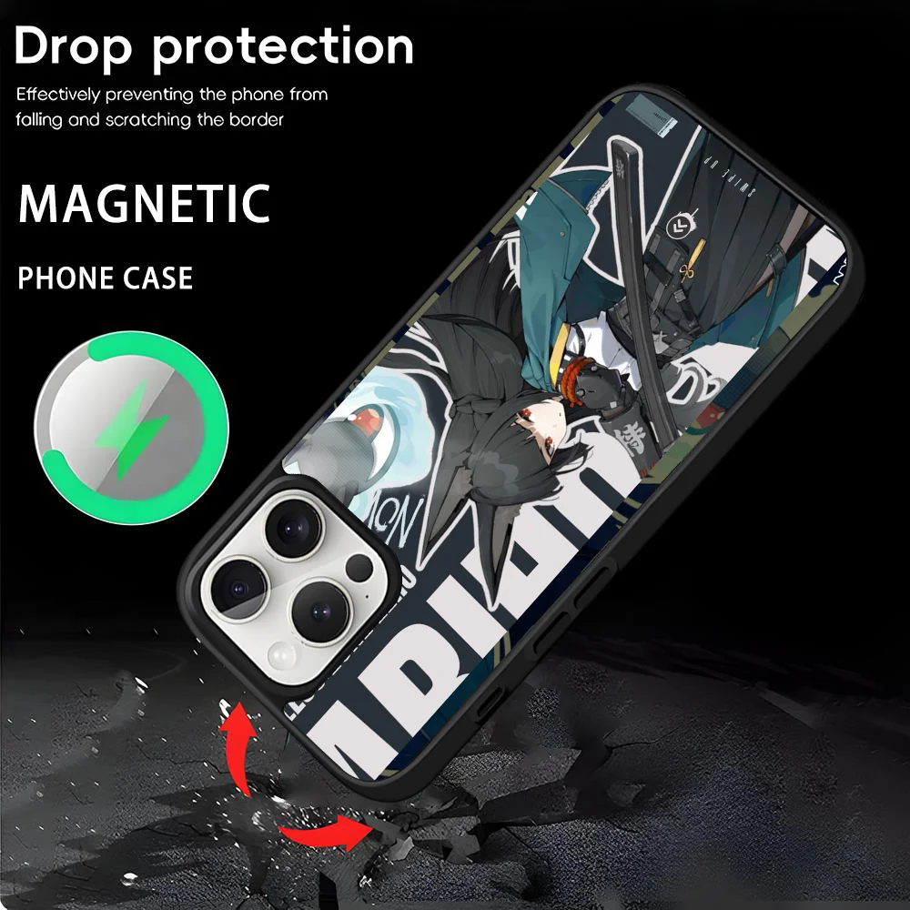 Miyabi Hoshimi Magnetic Magsafe Wireless Charging Phone Case