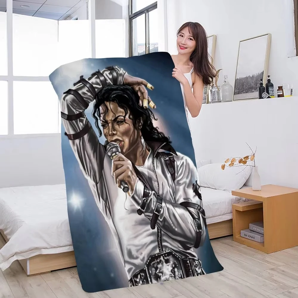 M-Michael J-Jackson 킹 오브 팝 목욕 타월, 어린이용 마이크로 화이버 부드러운 흡수성 통기성 해변 수영장 여행 장