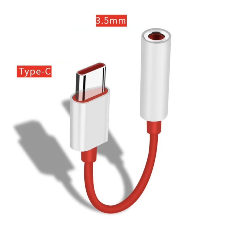 USB Type C to 3.5mm Female Headphone Jack Adapter USB C to Aux Audio Dongle Cable Cord for Cellphone Earphone Converter Adapter
