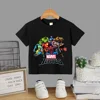 Super Hero Teen 100% Cotton T-shirt Kids Hulk Printed Casual Cotton T-shirt Comfortable short sleeve for boys and girls babies 2