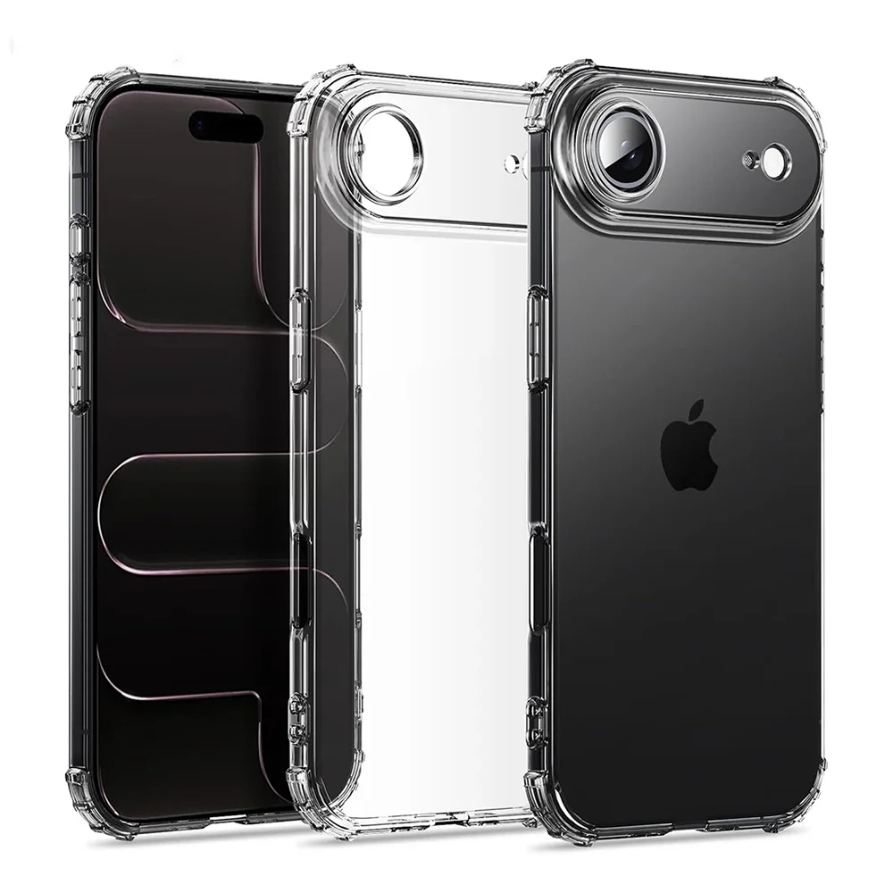 Enhanced Shockproof Silicone Case with Ultra-Thin Camera Protection – Soft Cover Shell