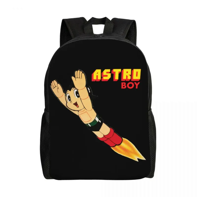 

Аниме дорожный рюкзак Astro Boy для мужчин и женщин, школьный ранец для книг с принтом для компьютера, студенческий рюкзак для колледжа с мангой в стиле ретро