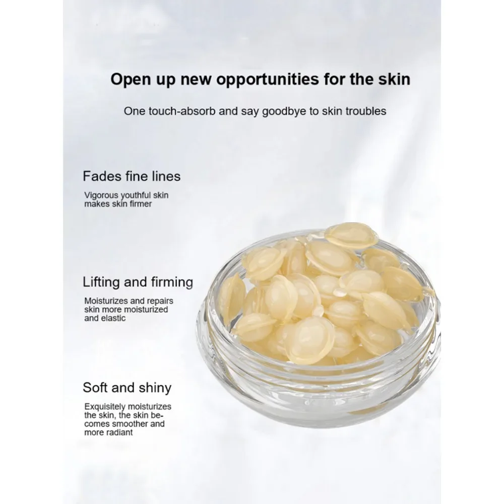 Anti Aging Serum Morning A Night C Capsule Essence Vitamin C For Facial