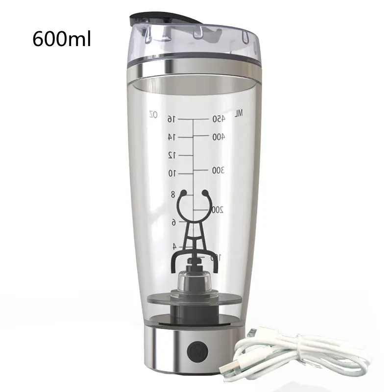 Usb Rechargeable Electric Mixing Cup Portable Protein Powder Shaker Bottle Mixer  Shaker Bottle Protein Shaker Protein Cup Shaker - Shaker Bottles -  AliExpress