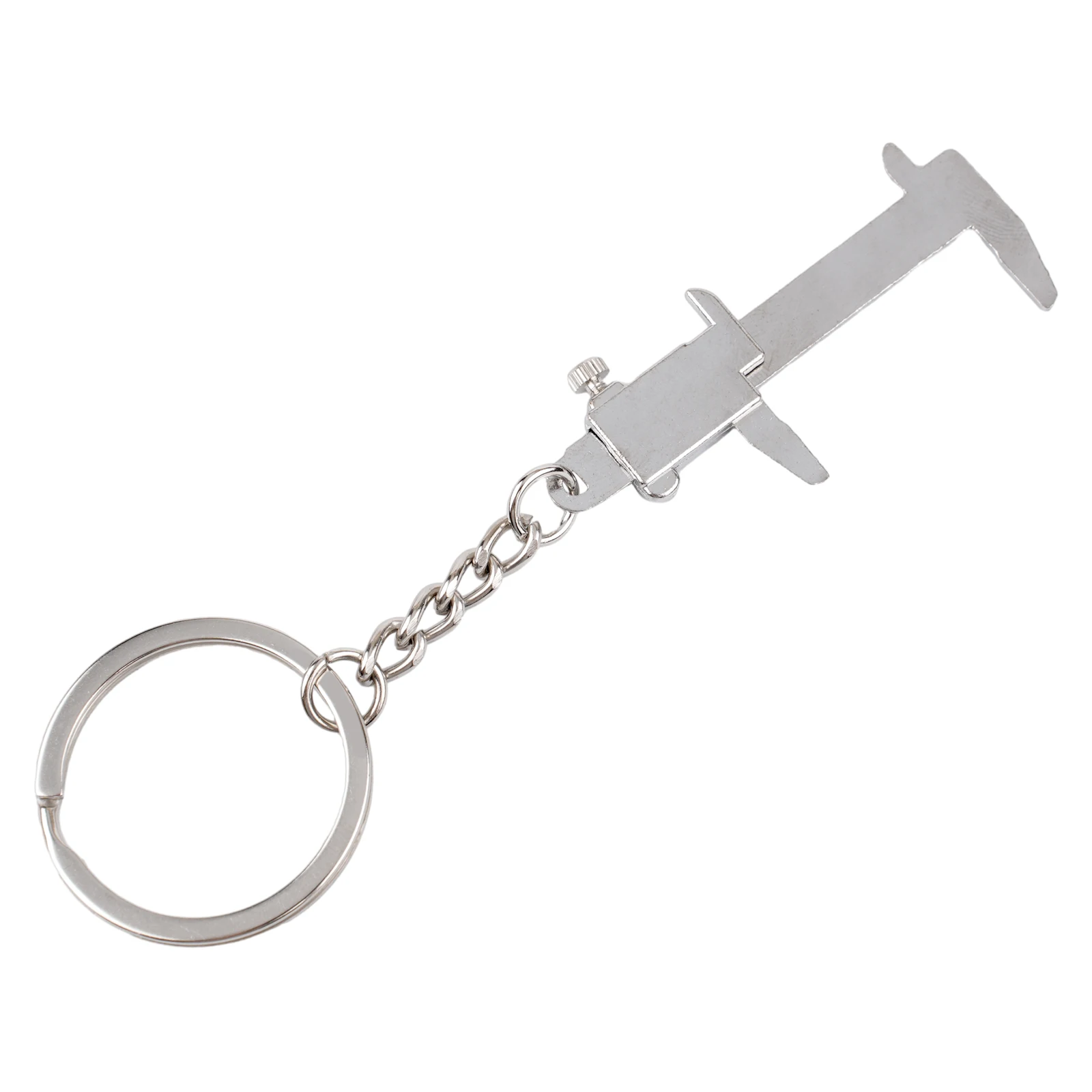 

Vintage 0-40mm Mini Vernier Calipers Keychain For Women Men Portable Measuring Tools Zinc Alloy Key Rings Car Bag Ornament Gift