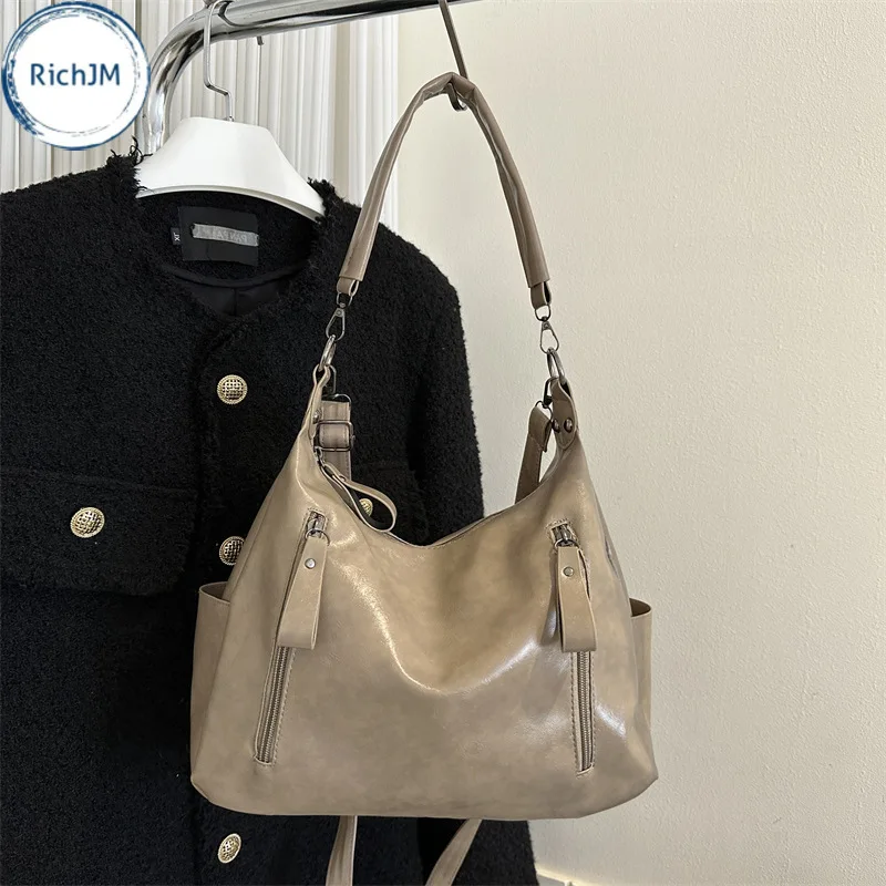 

Double Pull Underarm For Women In 2023, Personalized Single Shoulder Crossbody Bag With Large CapaCity, HigH-end And Trendy